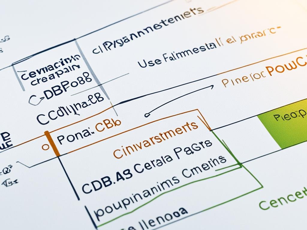 Comparativo CDB x poupança