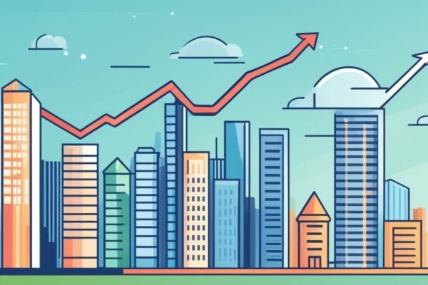 Real Estate Investment Funds (REITs): Illustration that unveils the concept, how to invest in real estate, and generate monthly income.