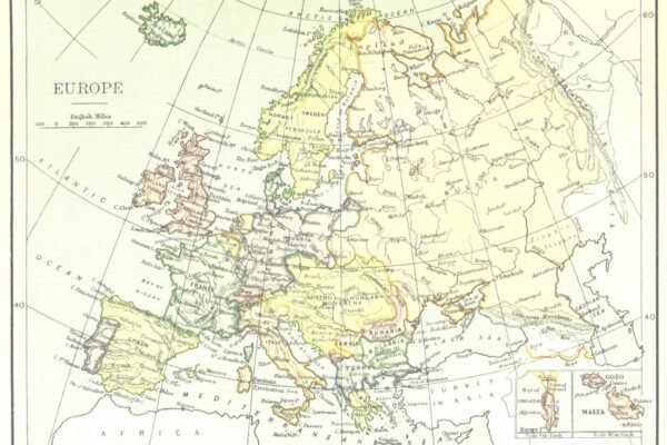 Europe map