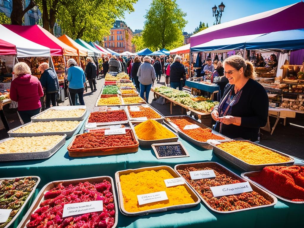 vender comida e produtos artesanais vender comida e produtos artesanais