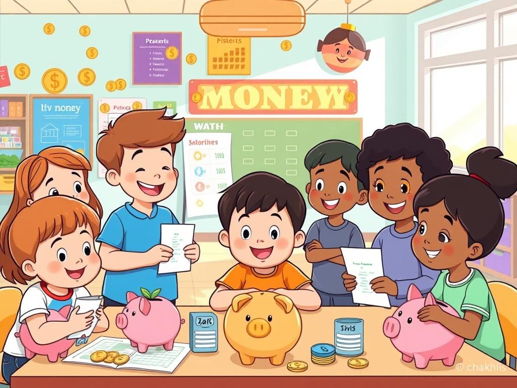 financial education for children educação financeira infantil