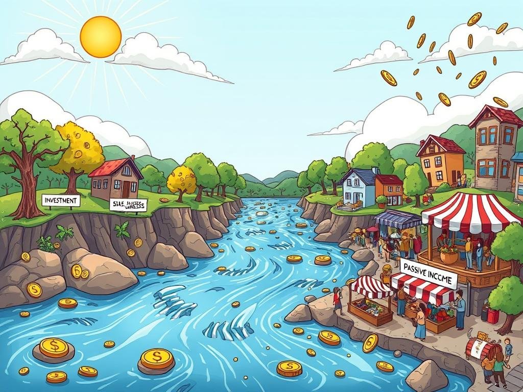 múltiplas fontes de renda múltiplas fontes de renda