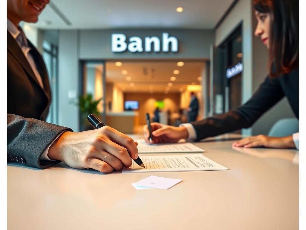 Como abrir uma conta no banco?