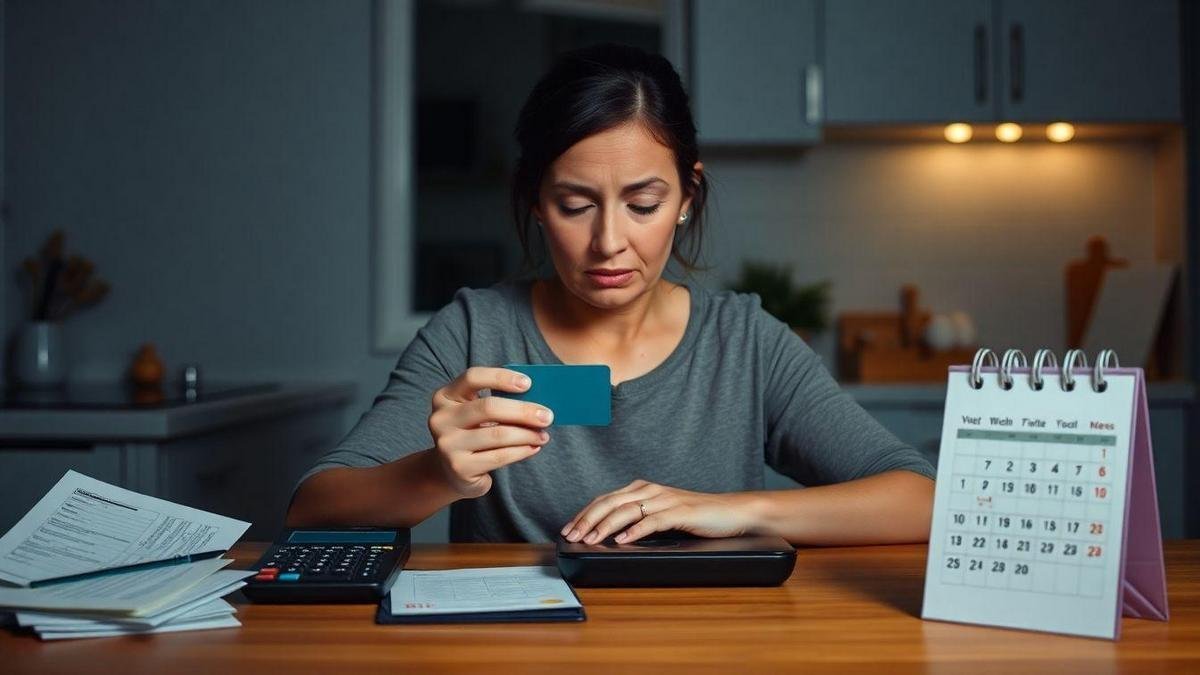 Desvantagens de parcelar fatura cartão e risco de endividamento