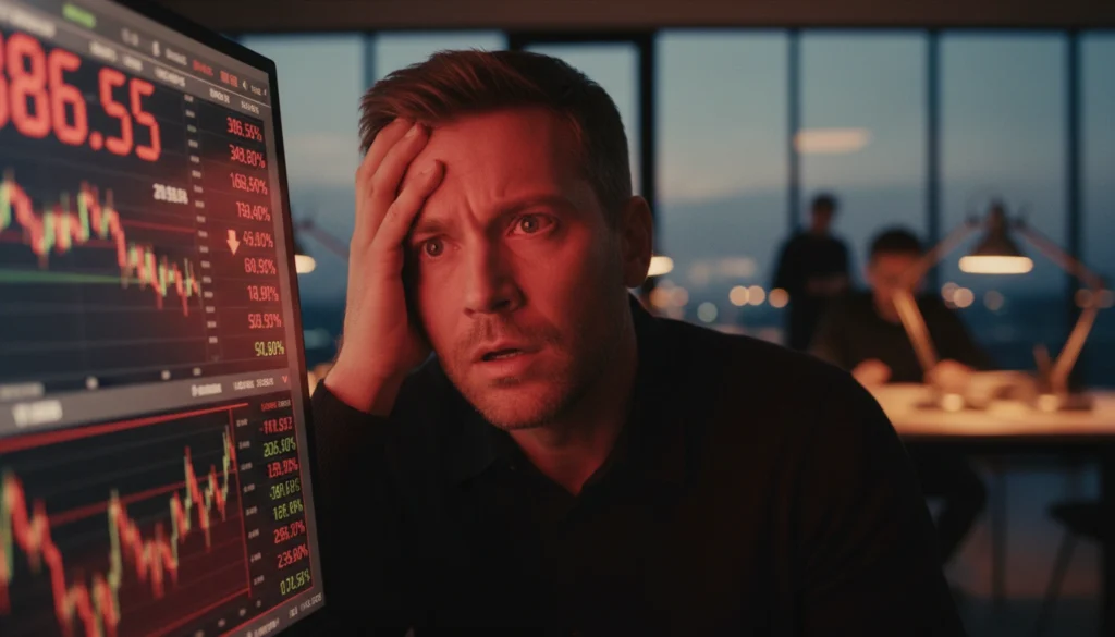 Investidor analisando tabela de volatilidade em ano eleitoral