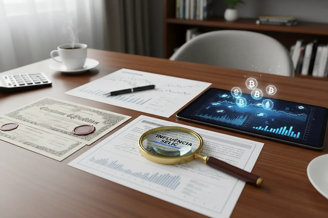 Documentos de investimentos variados sob a influência da Selic