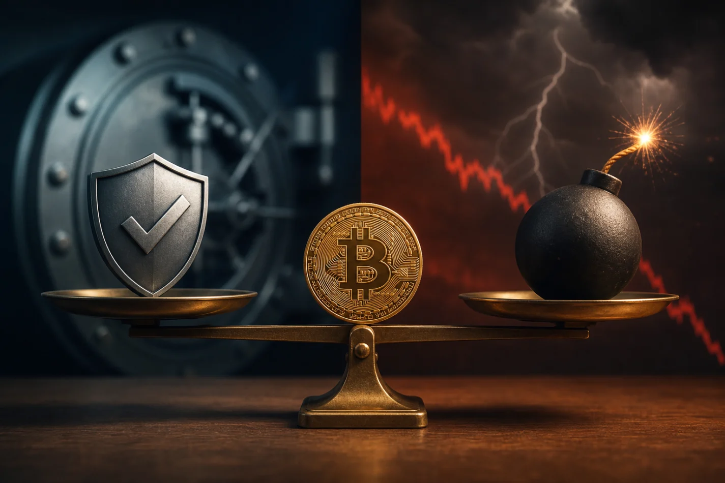 Bitcoin é seguro ou arriscado 